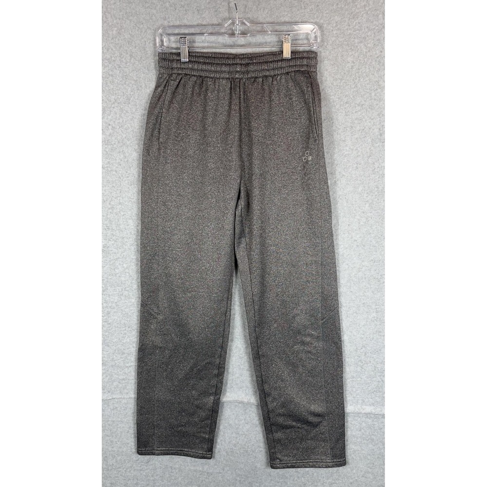 Tek Gear Pants Mens Small Gray Fleece Lined Athletic Joggers DriTEK Performance